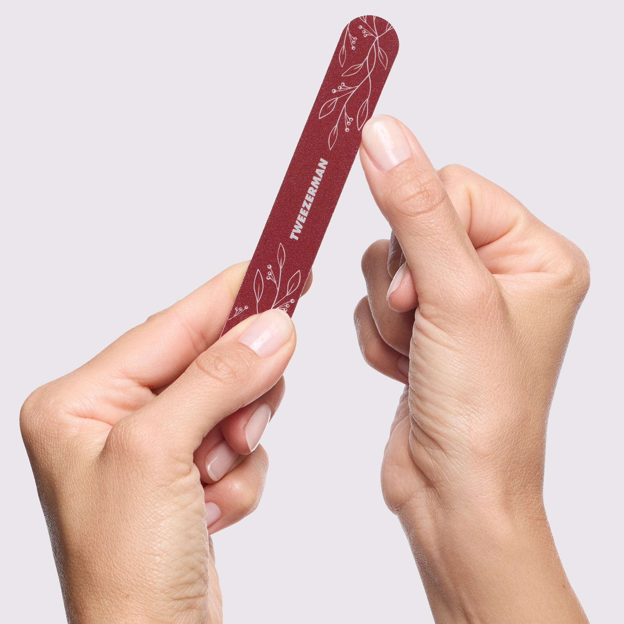 Model using Vintage Rose 5&quot; Nail File