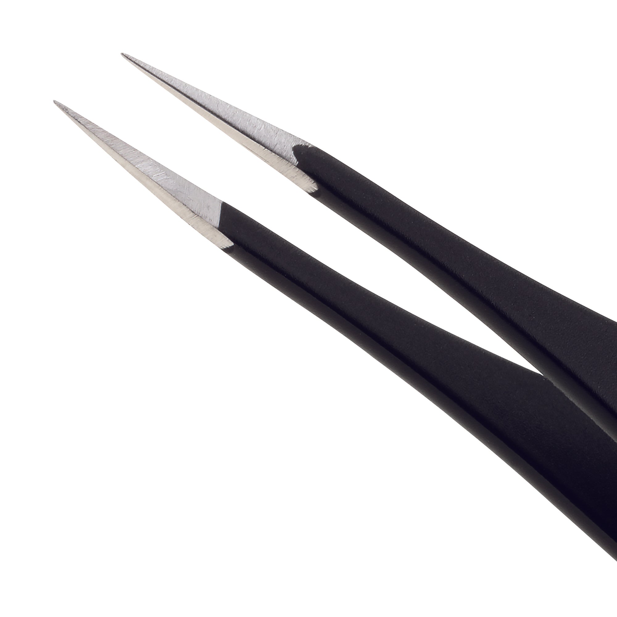 Pointed stainless steel tips of ingrown hair splintertweeze