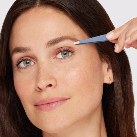 1230-GSR | Slant Tweezer Granite Sky