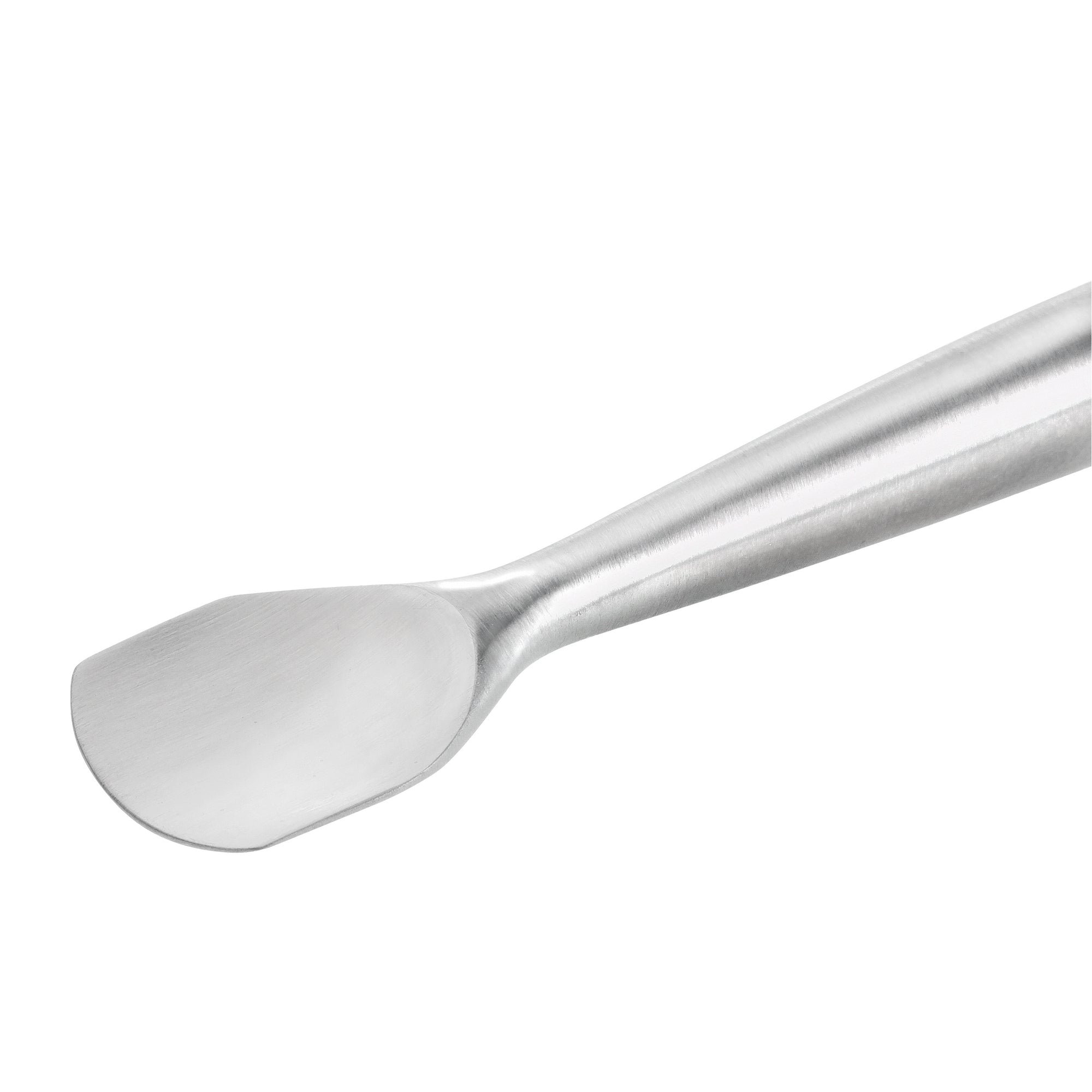 Smaller flat end of pore prep tool