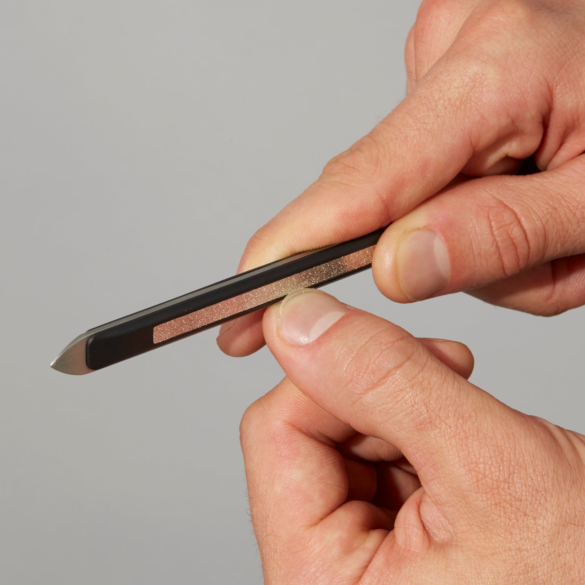 Model using nail clipper