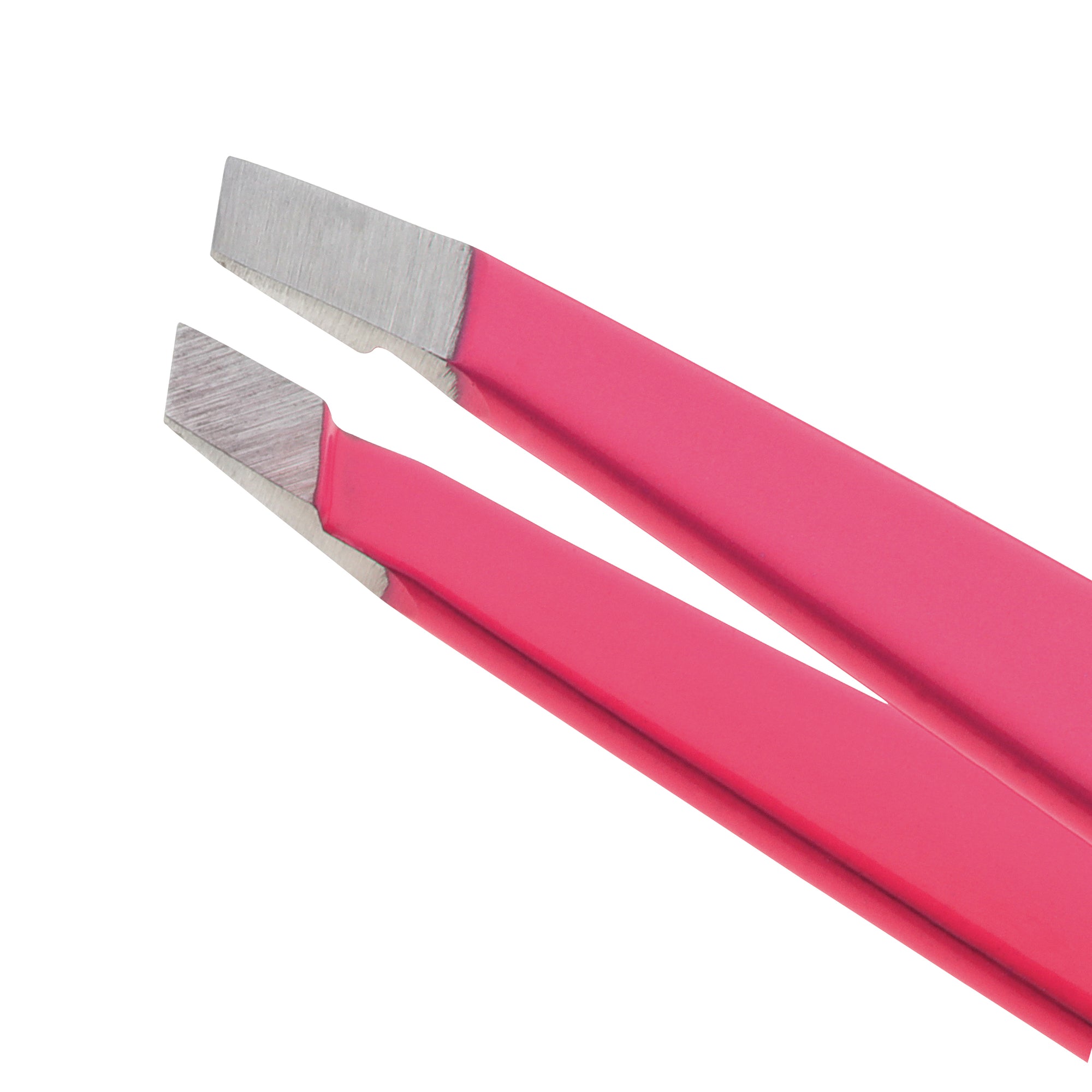 1230-NPP | Slant Tweezer Neon Pink