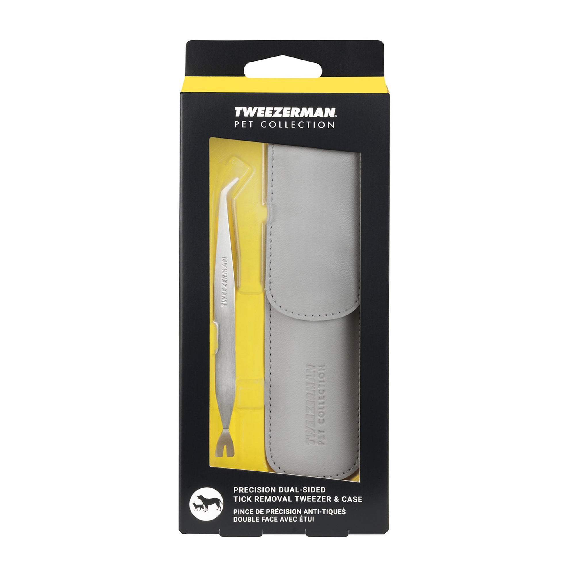Front of Packaging for Pet Tick Removal Kit