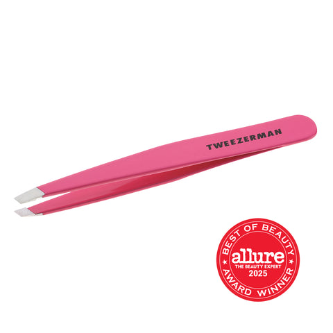 1230-PR | Slant Tweezer Pretty In Pink
