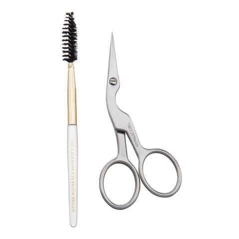 2914-R | Brow Scissors & Brush