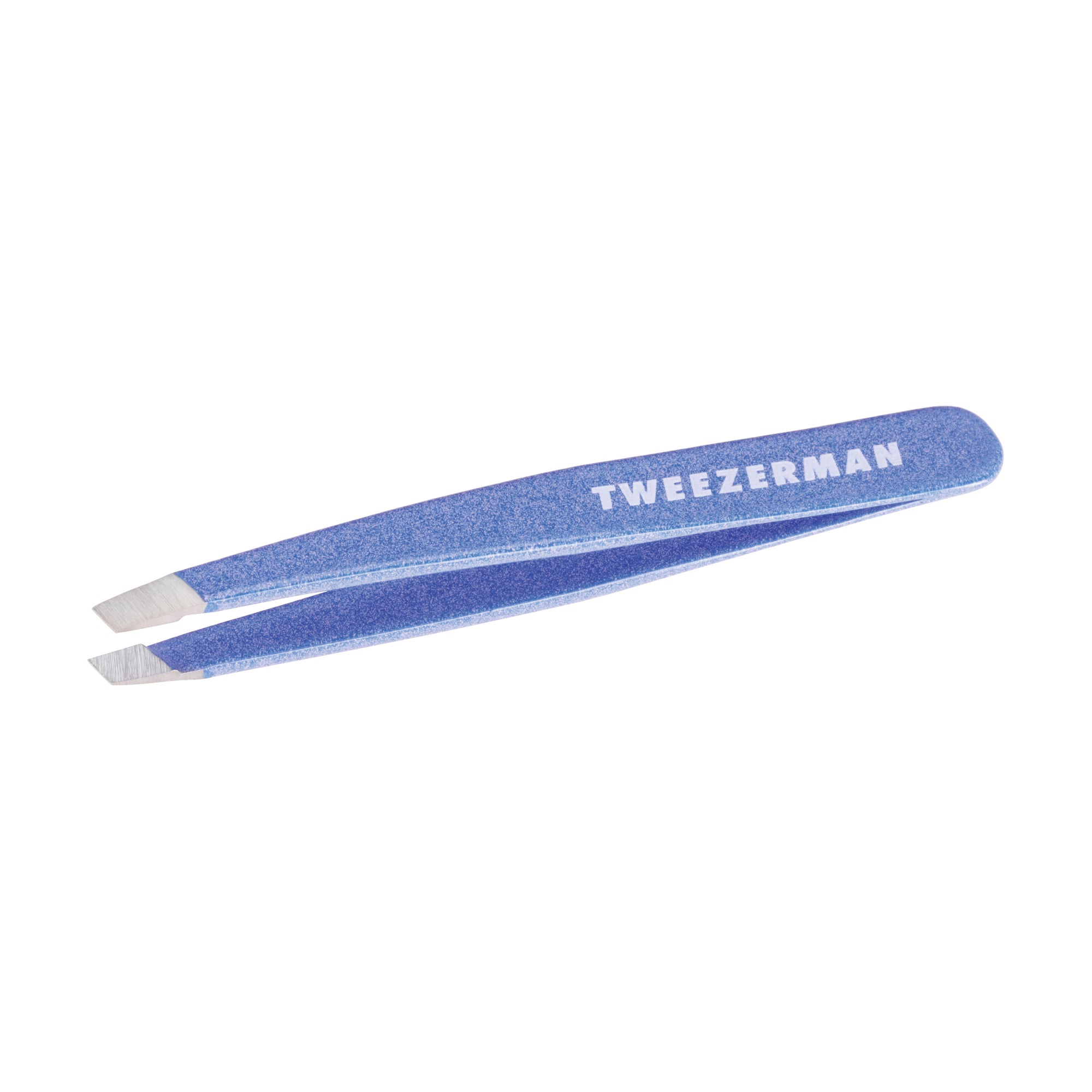 Granite sky blue with white speckle Mini Slant Tweezer