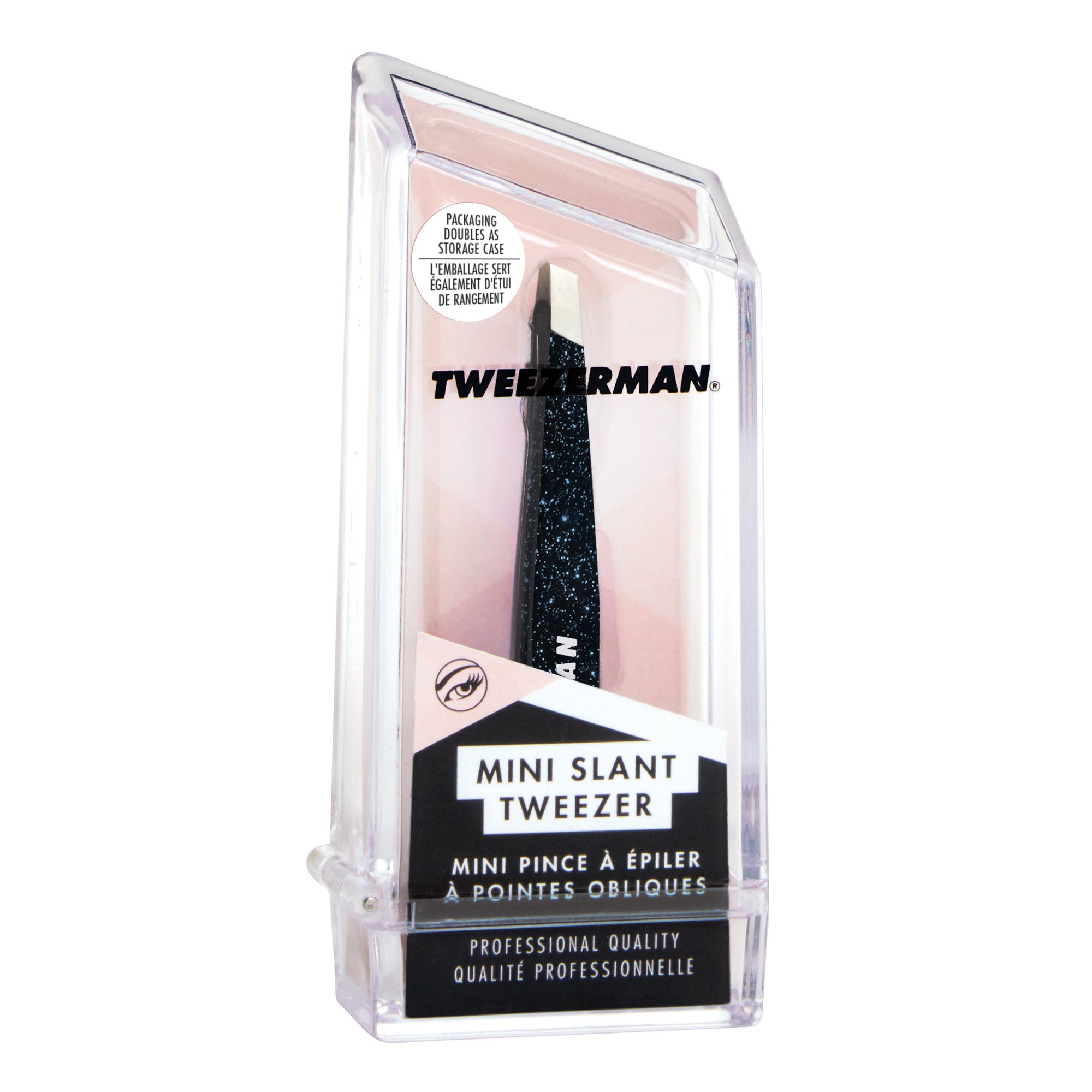 1248-26LLT | Dusted Onyx Mini Slant Tweezer