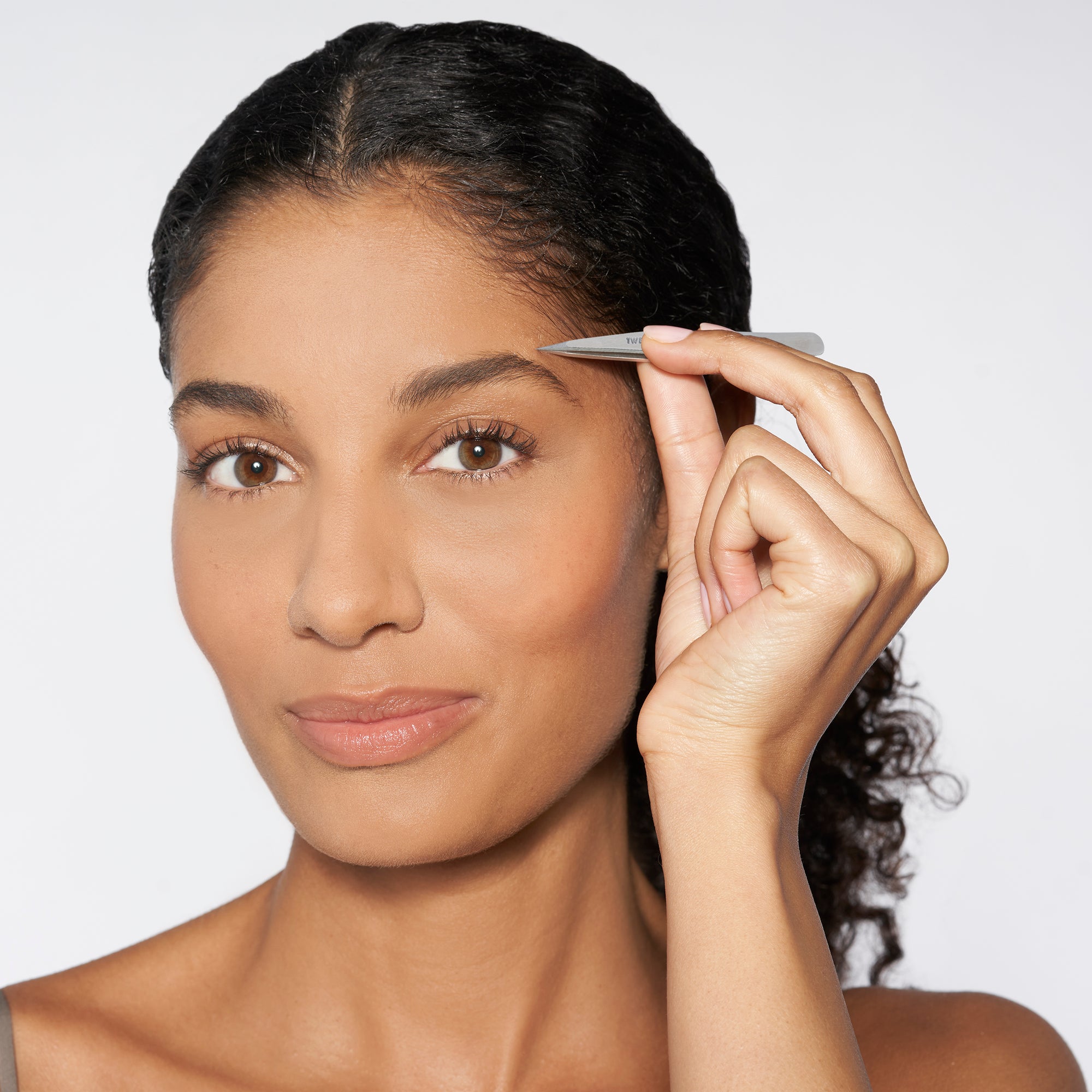 Model using Stainless Steel Petite Point Tweezer
