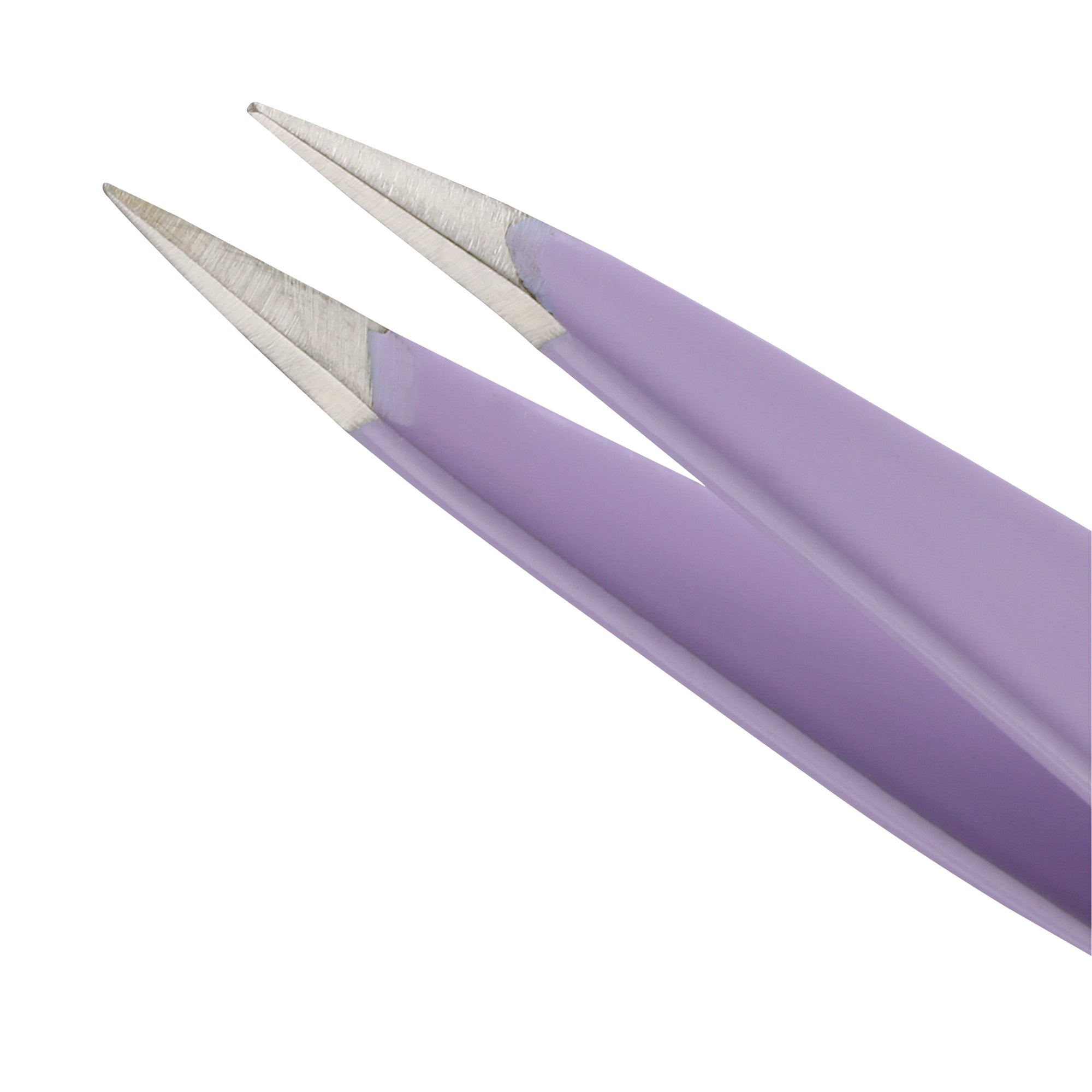 Stainless Steel Tip of Mini Oval Purple Point Tweezer