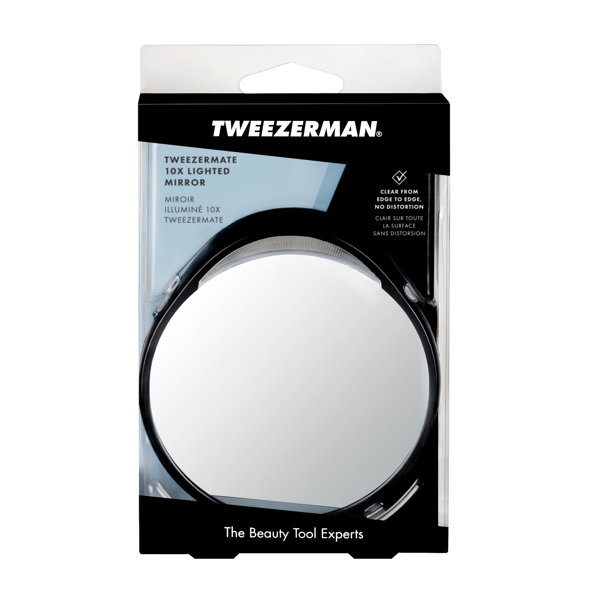 6762-R | Tweezermate 10X Lighted Mirror
