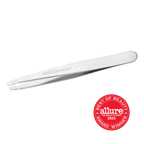 Allure Best in Beauty Platinum Silver Slant Tweezer