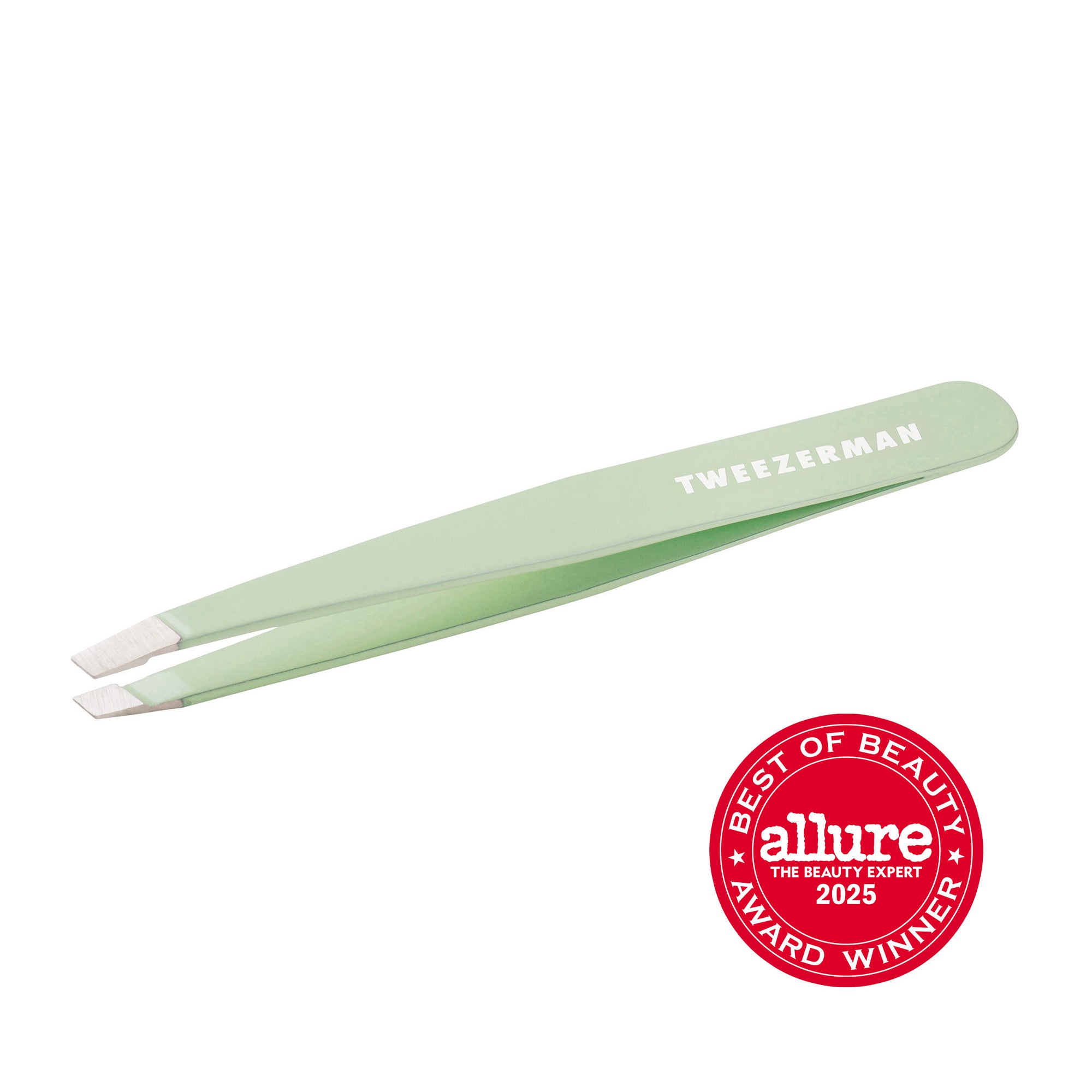 1230-26LLT | Pistachio Full Slant Tweezer