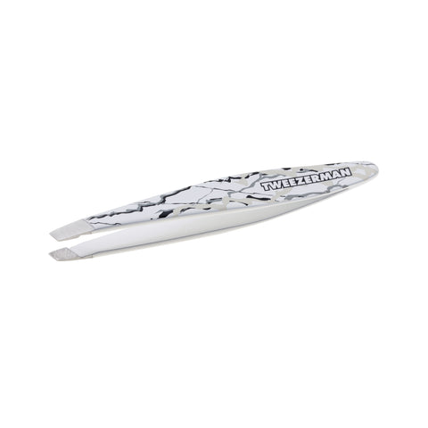 1252-WFR | Marble Mini Slant Tweezer