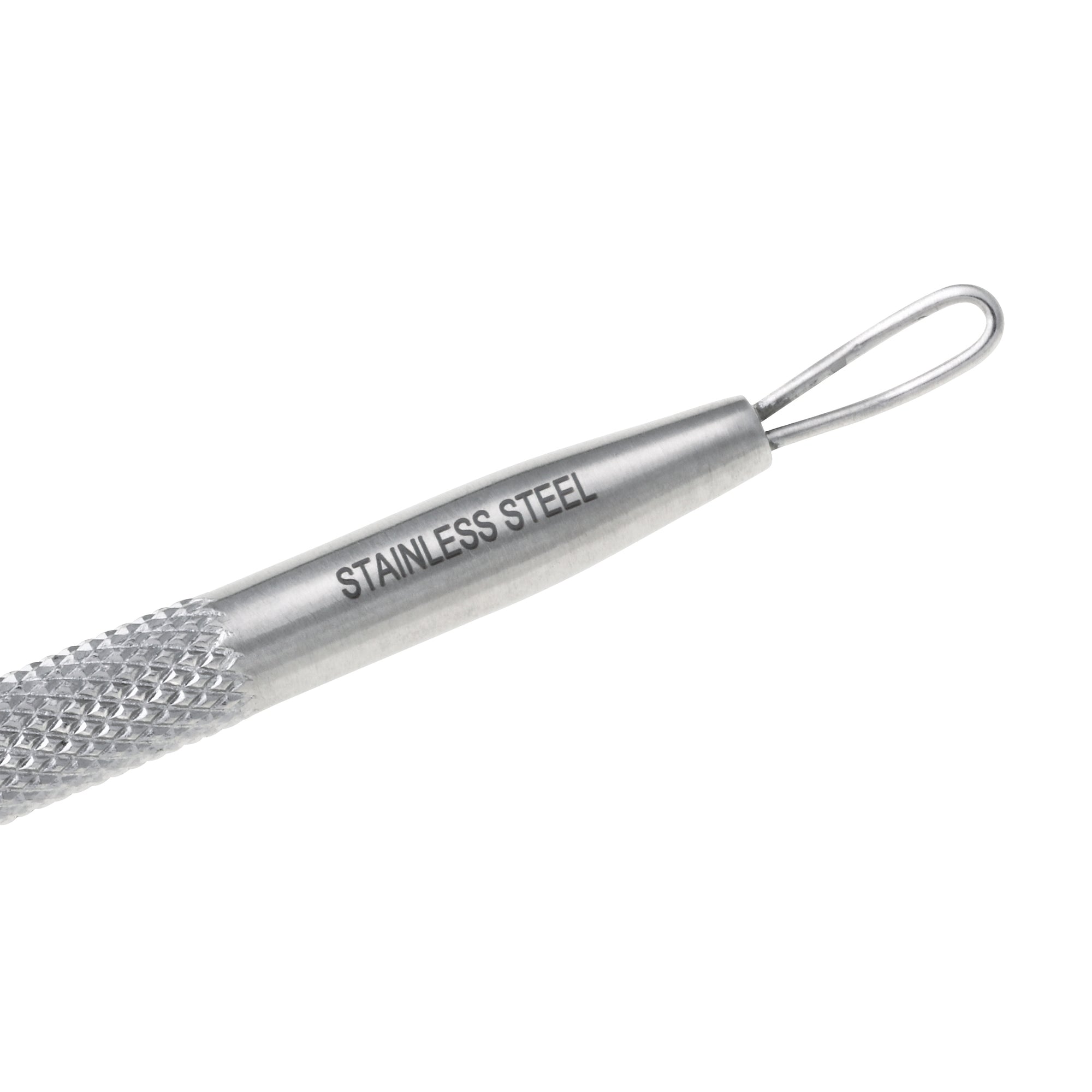 Stainless steel  long flat loop end of skincare tool