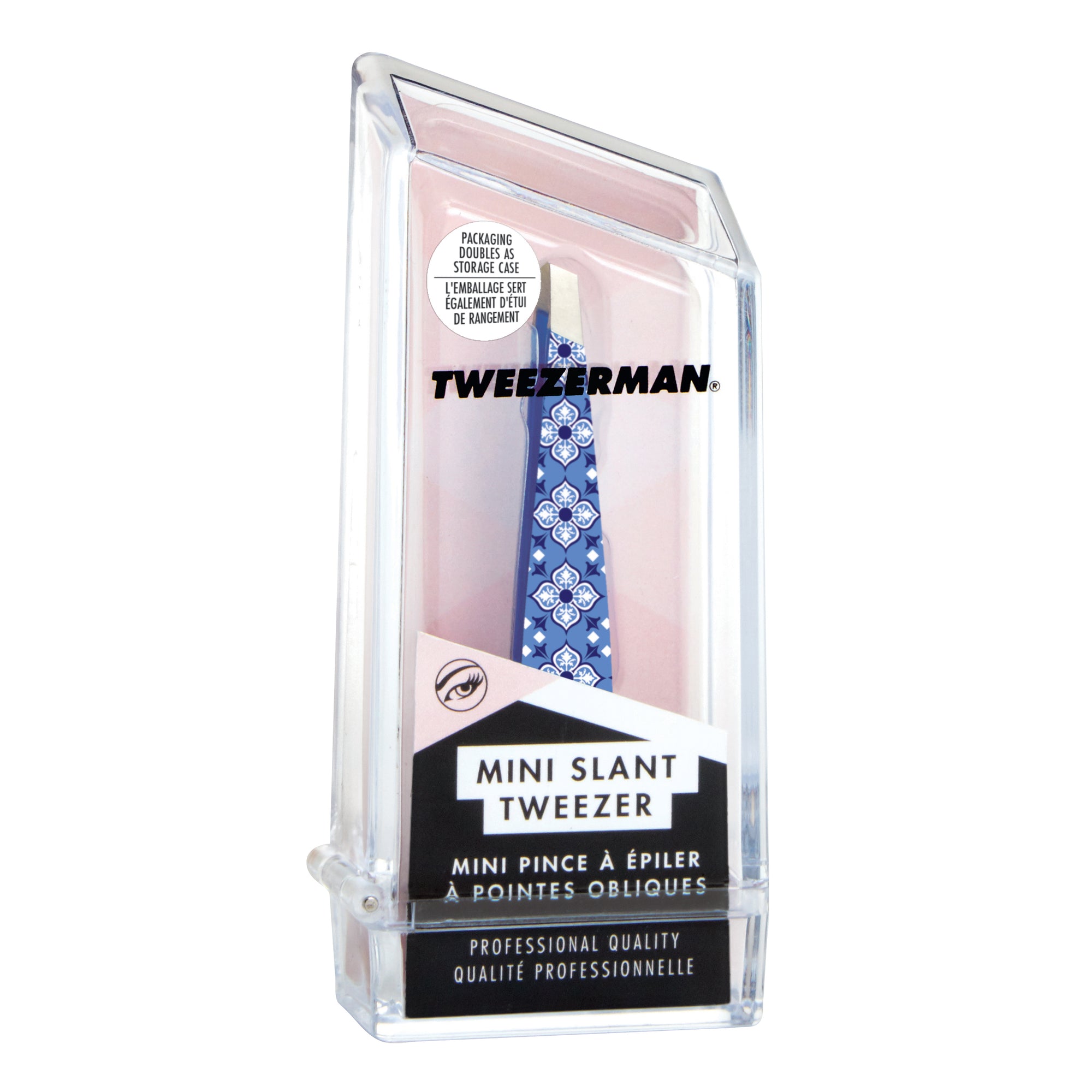 1252-PWLLT | Mini Slant Tweezer Lisbon Sea