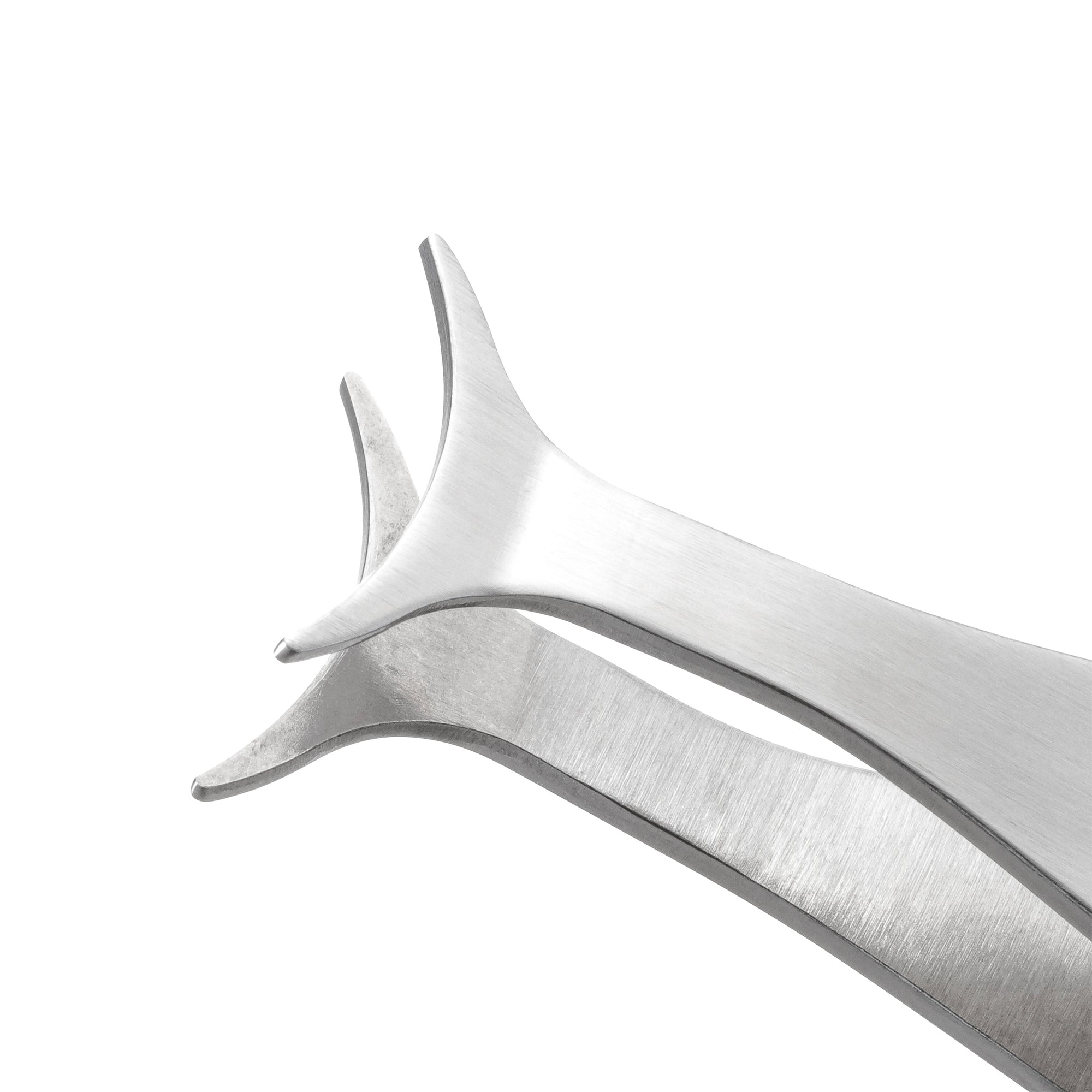 Tips of  stainless steel  Wide Grip Lash Applicator
