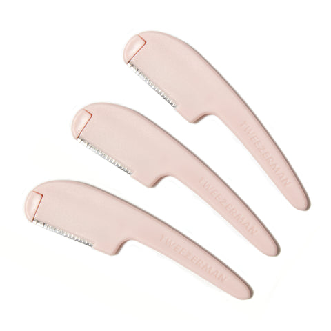 Three Pink Prep and Plane Facial Razor