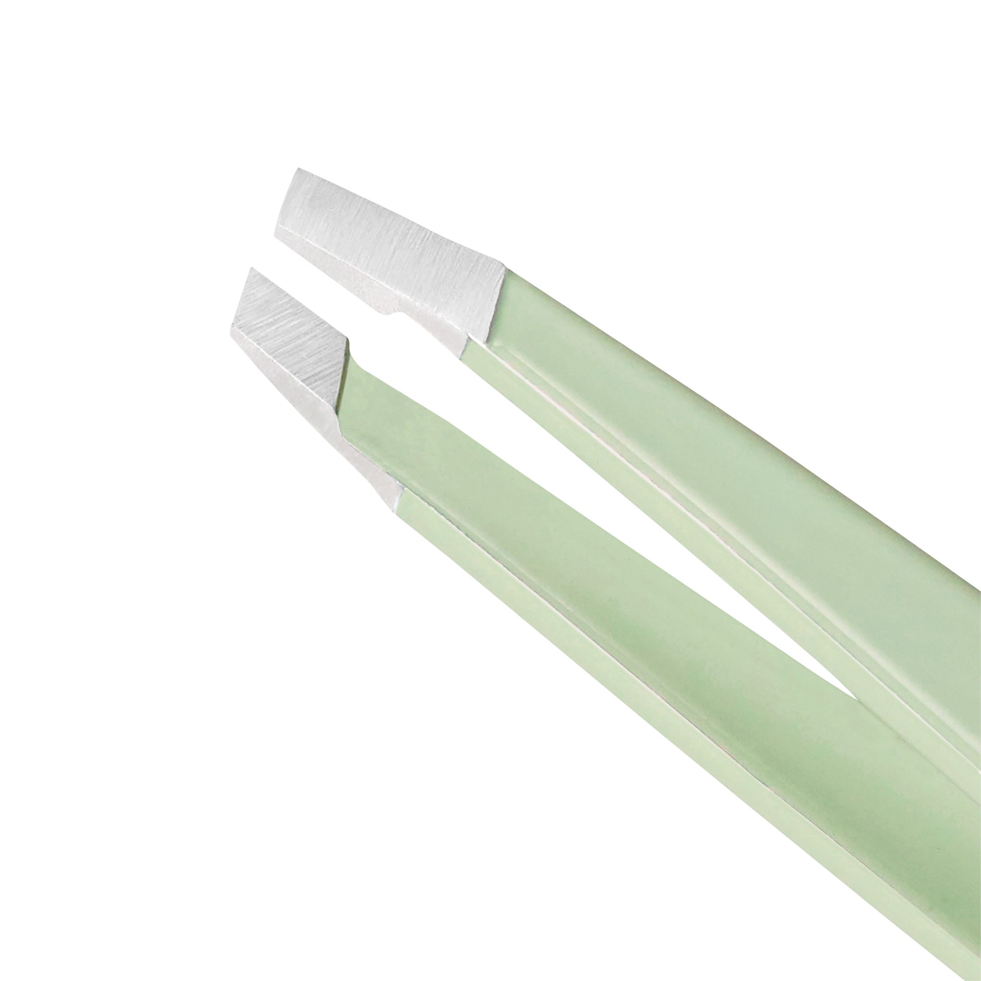 1230-26LLT | Pistachio Full Slant Tweezer