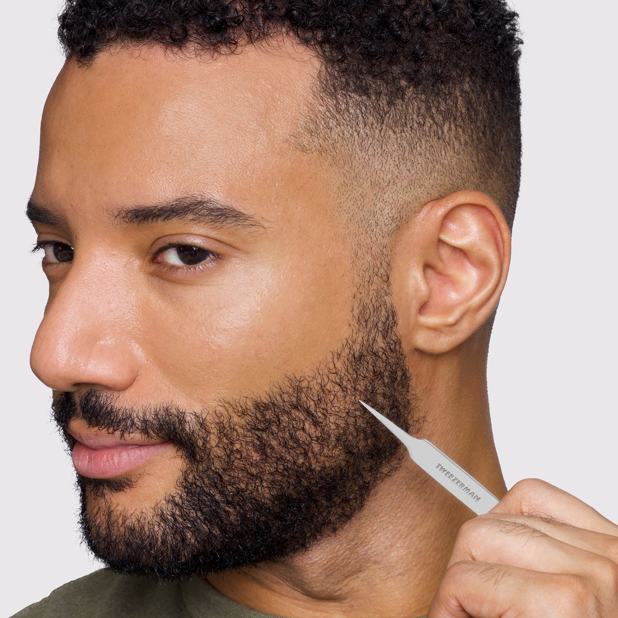 Stainless Steel Splintertweezer removing splinter