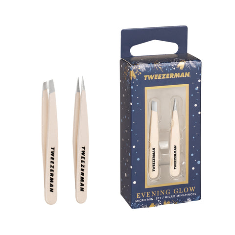 Evening Glow Micro Mini Tweezer Set