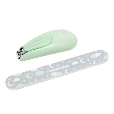 Green Baby Nail Clipper with File