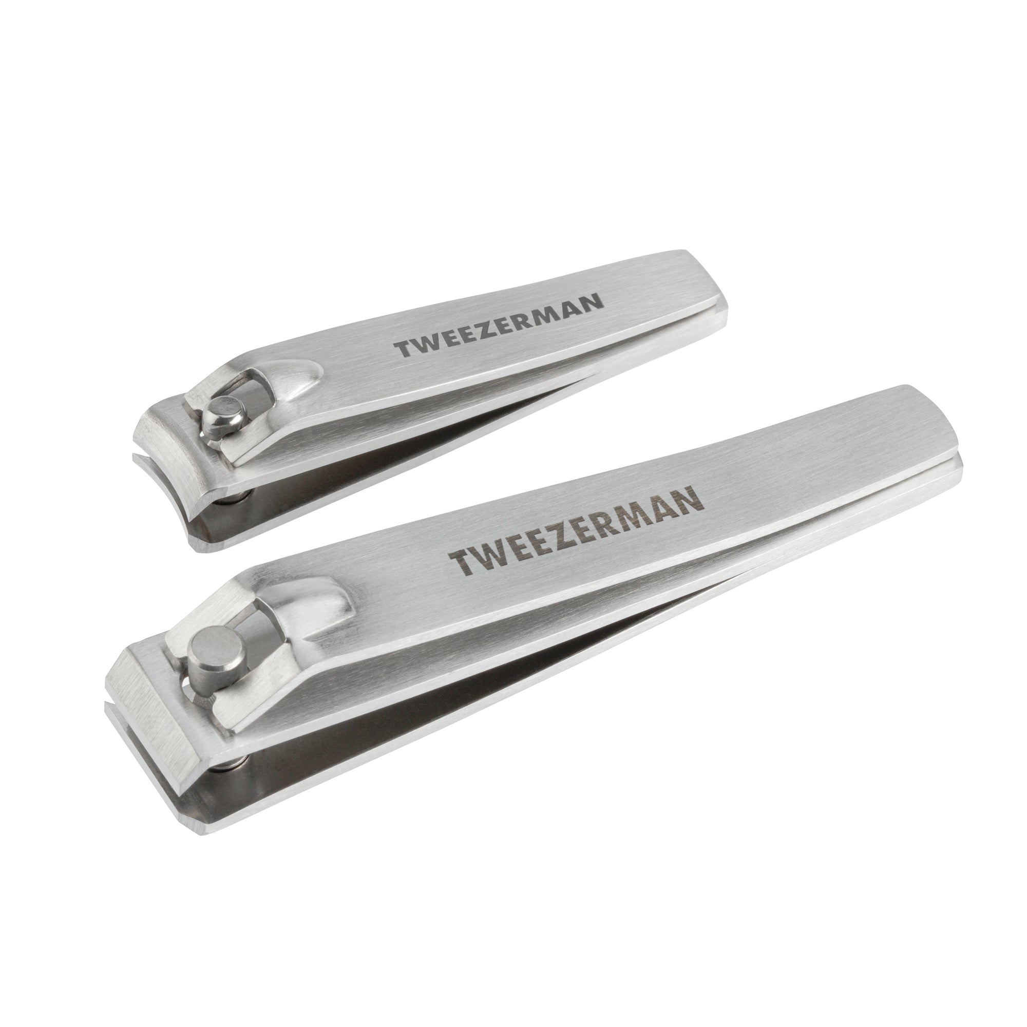 Stainless steel fingernail clipper and stainless steel toenail clipper