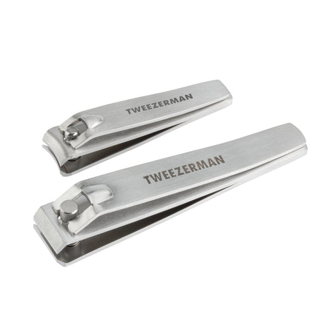 Stainless steel fingernail clipper and stainless steel toenail clipper