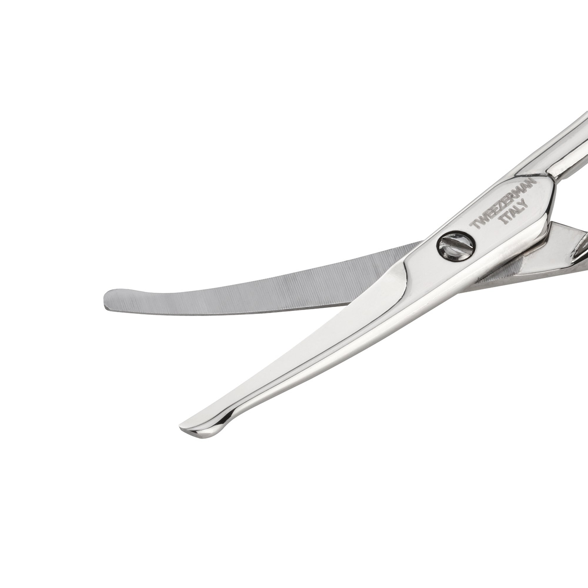 Rounded blades of Stainless Steel Facial hair Scissors