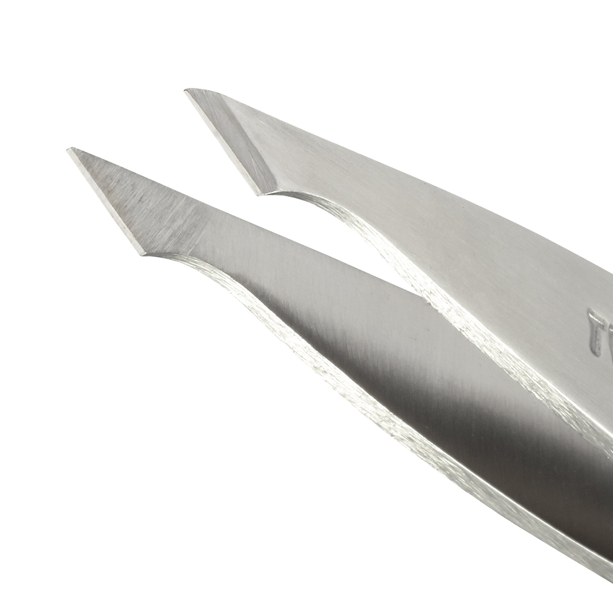Stainless Steel Tip of Pointed Slant Tweezer