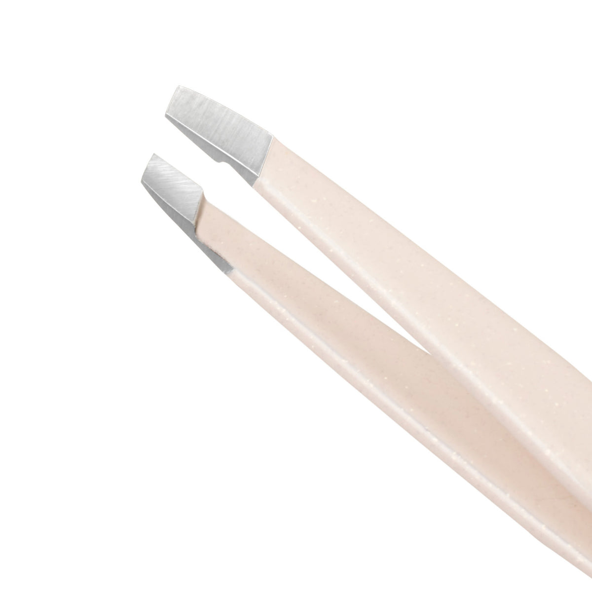 Close up view of Evening Glow Mini Slant Tweezer with Case