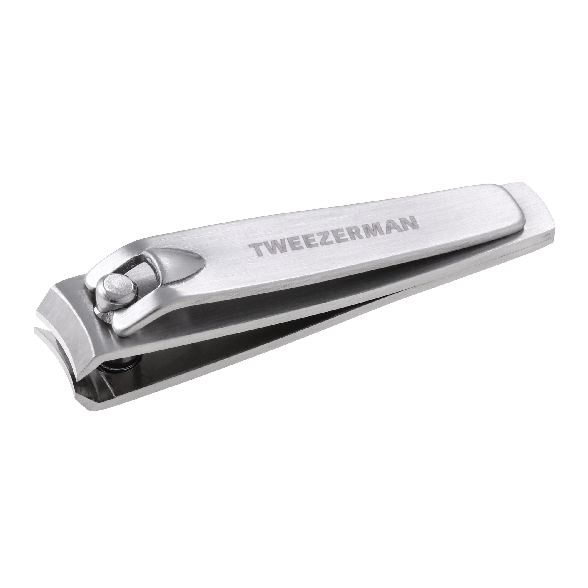 Stainless steel fingernail clipper