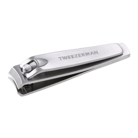 Stainless steel fingernail clipper