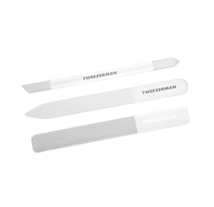 4026-R | Glass Nailcare Set