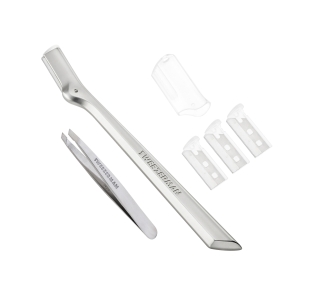 4325-R | Brow Razor and Mini Tweezer Set
