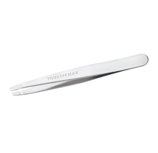 1230-PSLLT | Platinum Silver Slant Tweezer