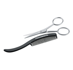 72031-MG | Moustache Scissors & Comb